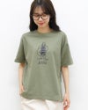 ［grin］オーガニックエーゲ海サマースイマープリントTシャツ