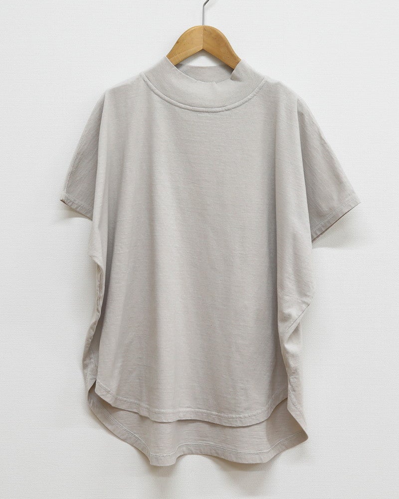 ［grin］マナプール天竺モック半袖プルオーバー