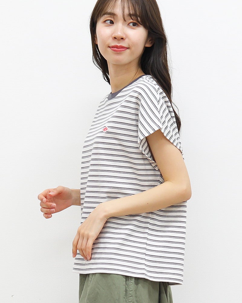 ［DANTON］フレンチスリーブTシャツ