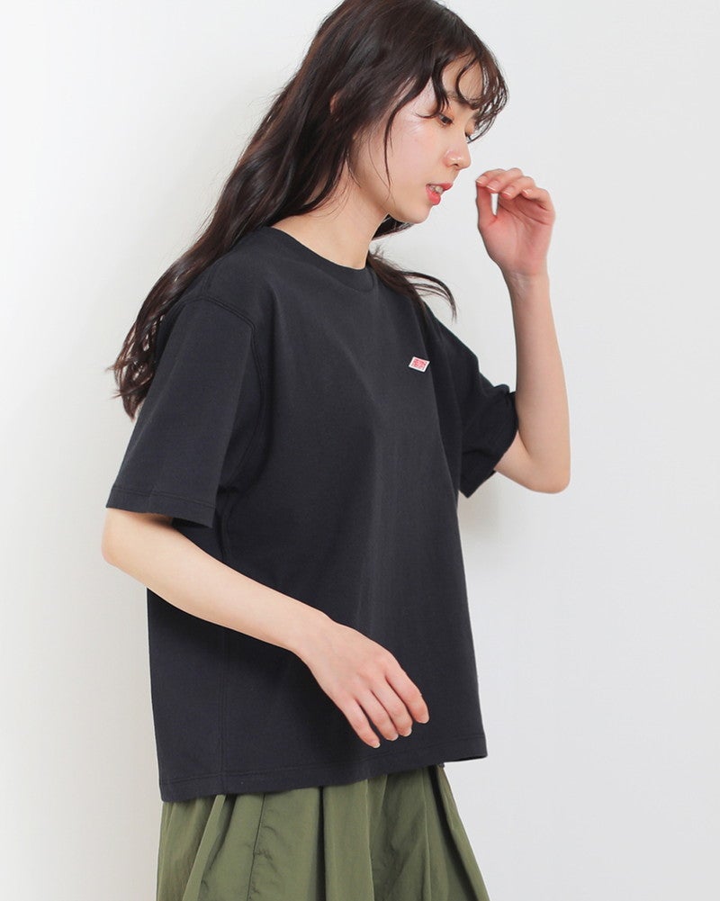 ［DANTON］ショート丈半袖Tシャツ