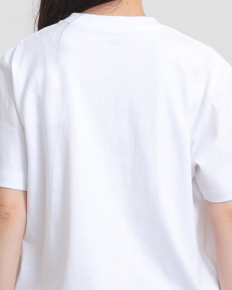 ［DANTON］ショート丈半袖Tシャツ