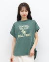 ［Champion］フレンチスリーブロゴTシャツ