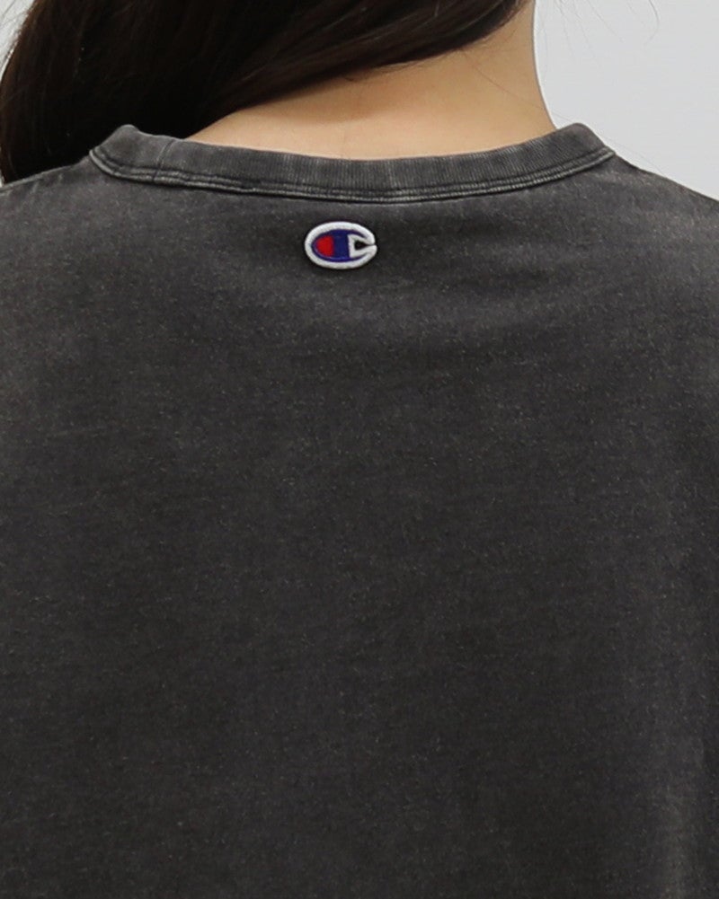［Champion］フレンチスリーブロゴTシャツ