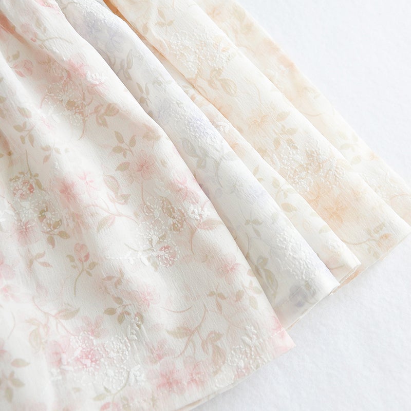 coto cotte］花柄ドッキングTシャツ キッズ／コトコト◇26SS ｜オン