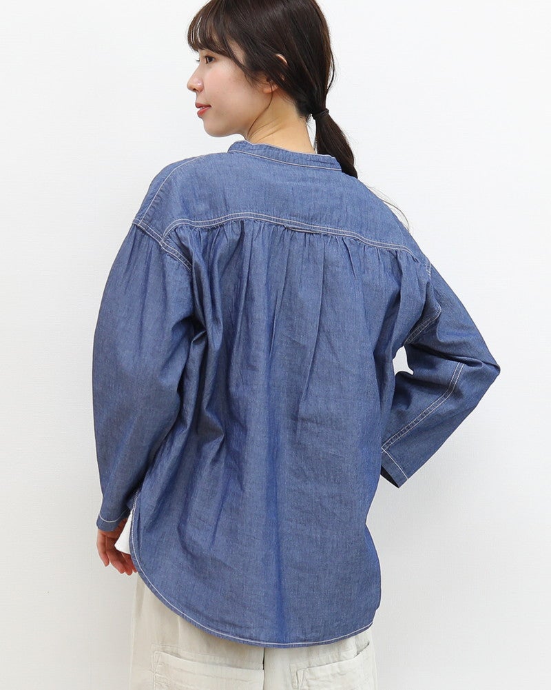 ［FURALI］シャンブレーファーマーシャツ