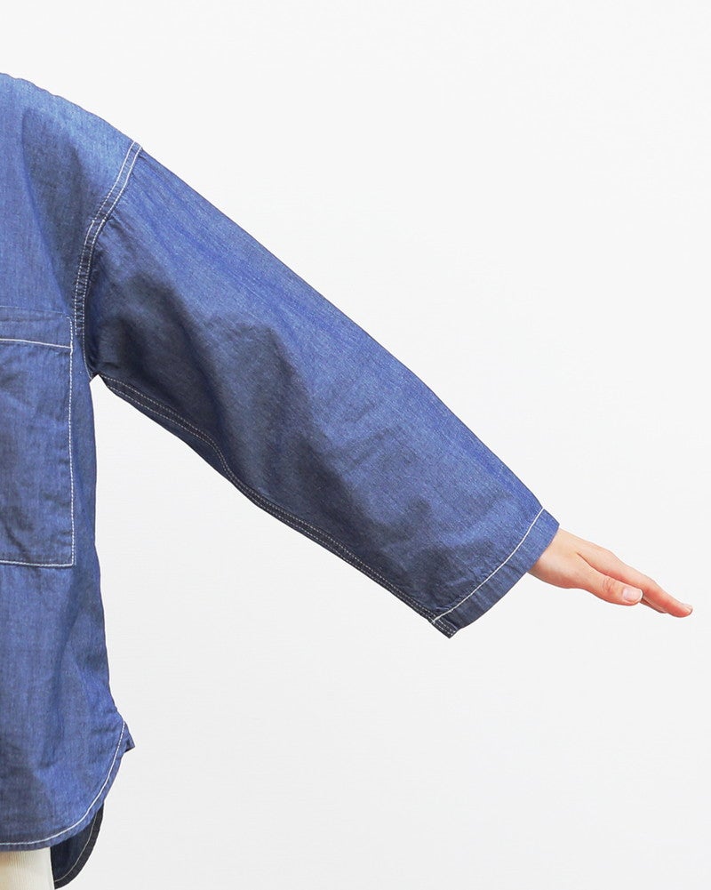 ［FURALI］シャンブレーファーマーシャツ