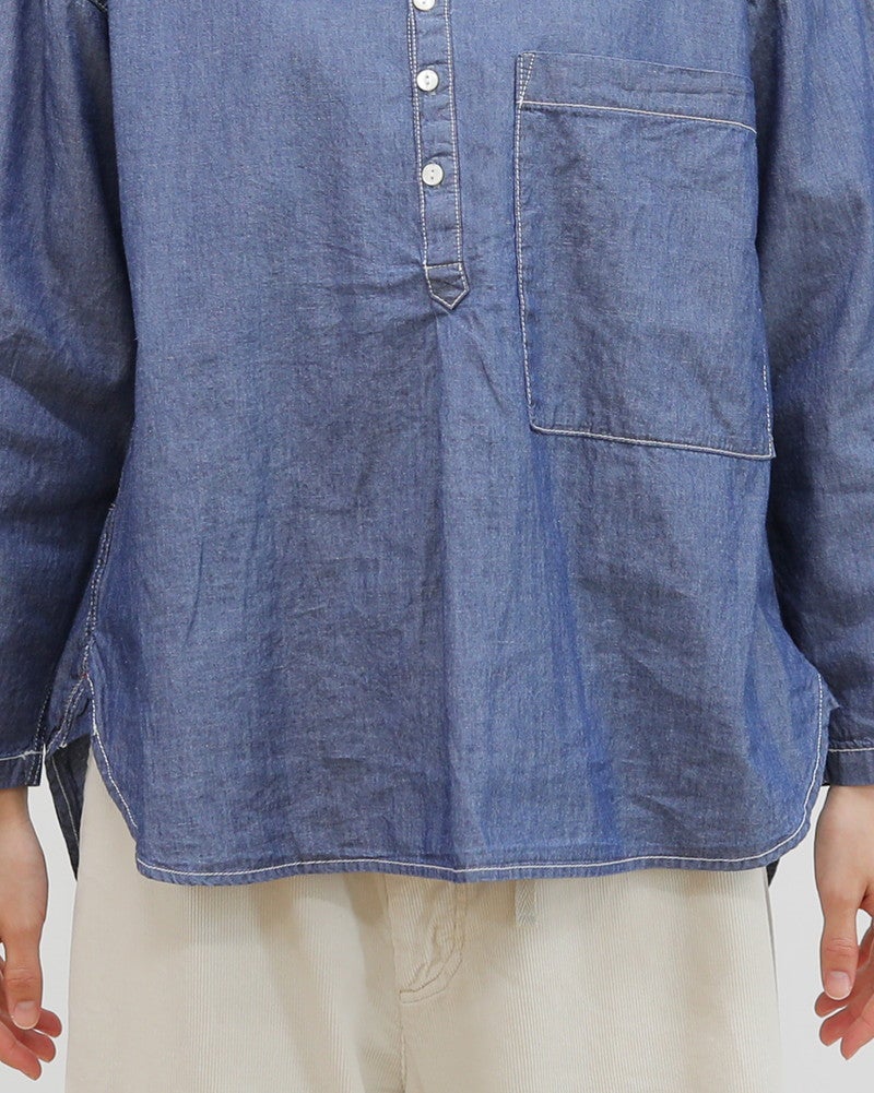 ［FURALI］シャンブレーファーマーシャツ