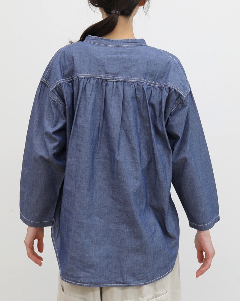 ［FURALI］シャンブレーファーマーシャツ