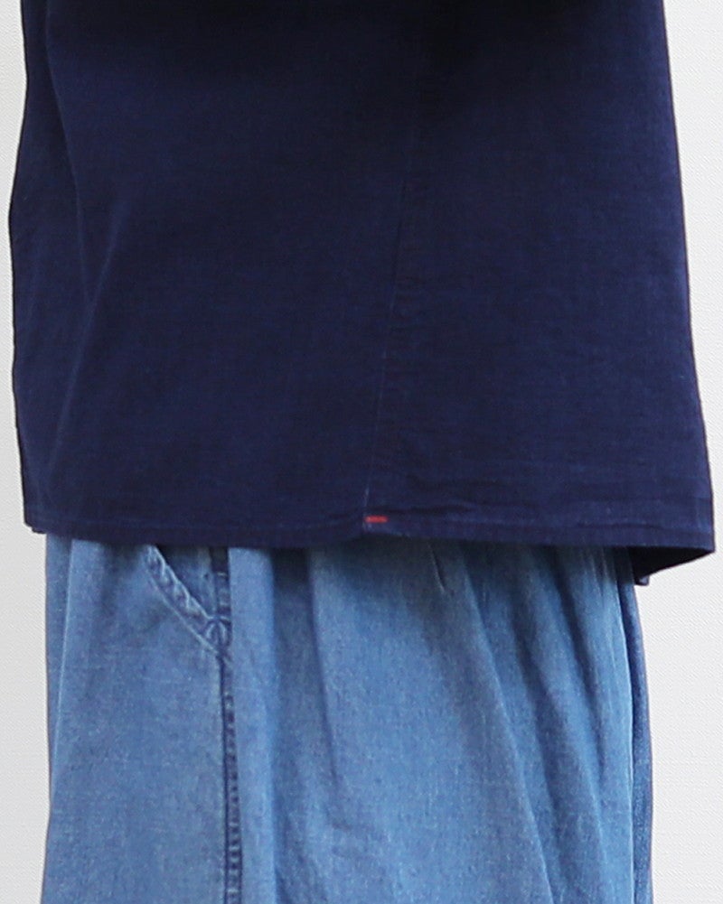 ［FURALI］シャンブレースクエア半袖シャツ