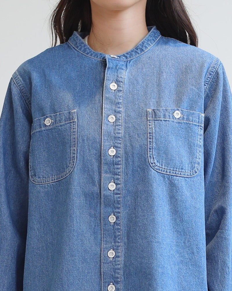 ［FURALI］デニムワークシャツ