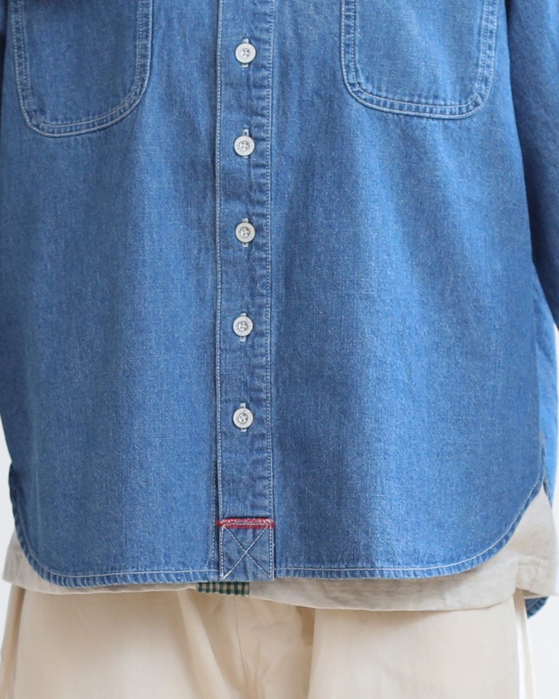 ［FURALI］デニムワークシャツ