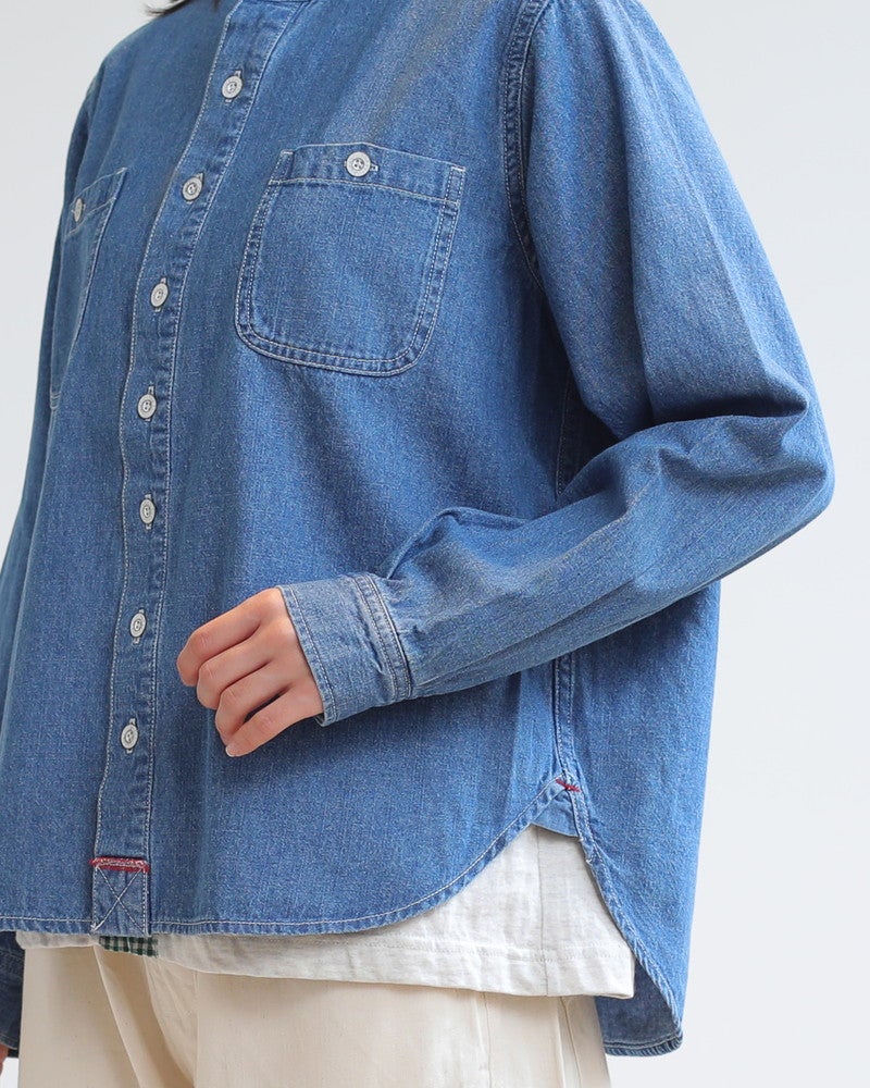 10％OFF】［FURALI］デニムワークシャツ／フラリ ｜オンセブンデイズ