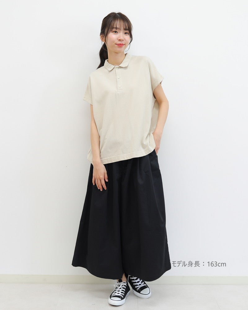 ［NATURAL LAUNDRY］カノコポロドルマンプルオーバー