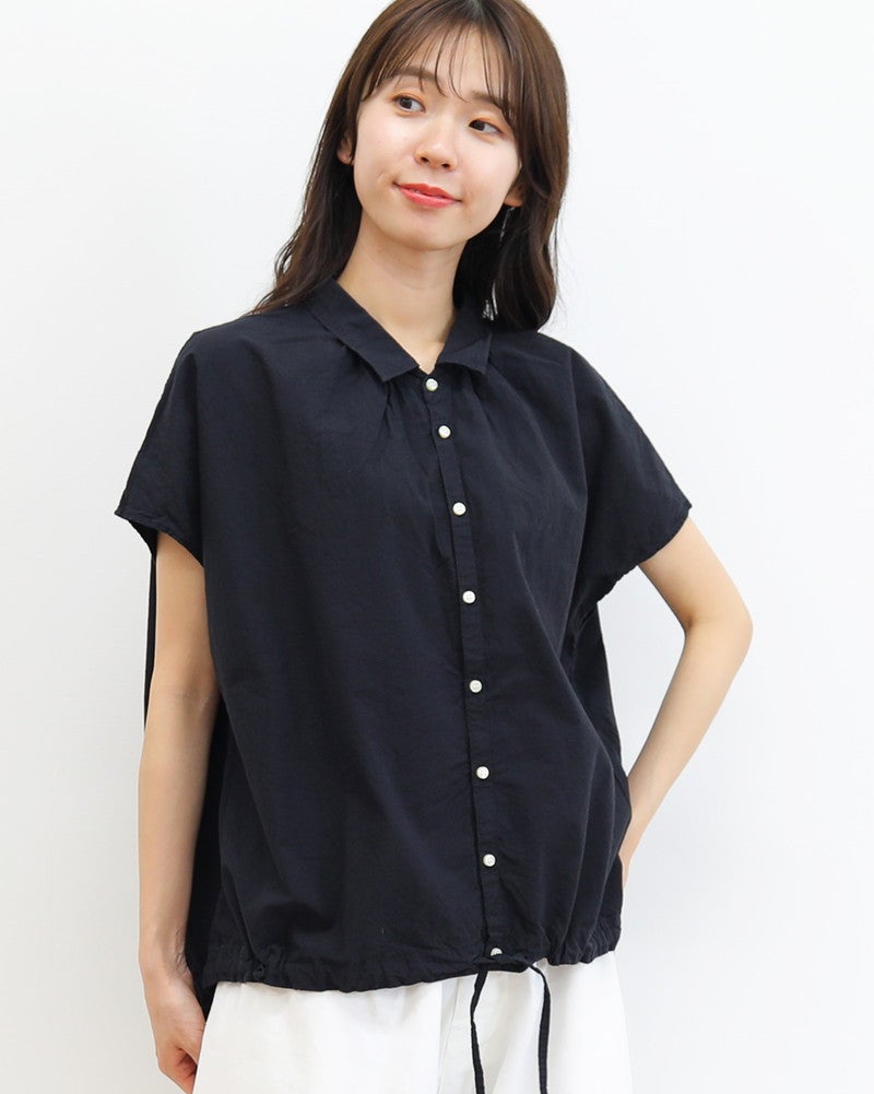 10％OFF・ノベルティ対象】［NATURAL LAUNDRY］コードクロスレイシャツ