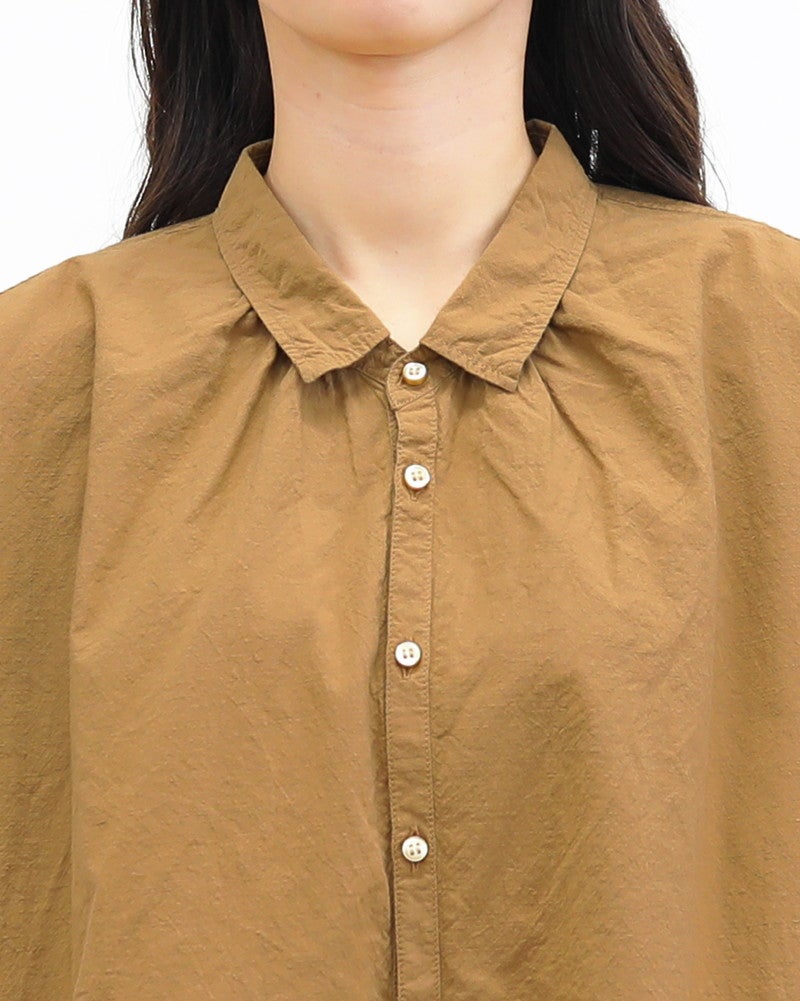 30％OFF】［NATURAL LAUNDRY］コードクロスレイシャツ／ナチュラル