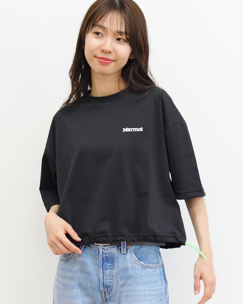 ［Marmot］クロップドコードＴシャツ