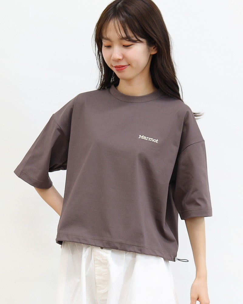 パーフェクトモーメンツ　サイズs Marmot］クロップドコードTシャツ／マーモット◇26SS ｜オンセブン