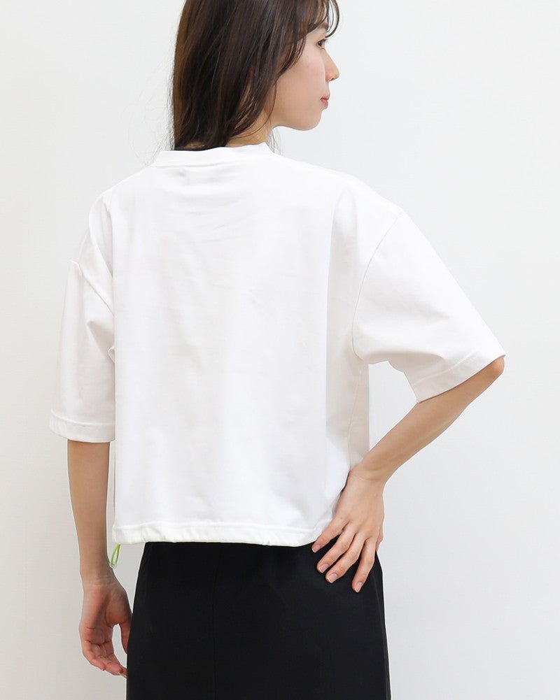 ［Marmot］クロップドコードＴシャツ