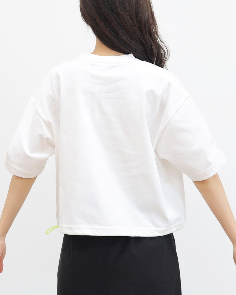 ［Marmot］クロップドコードＴシャツ