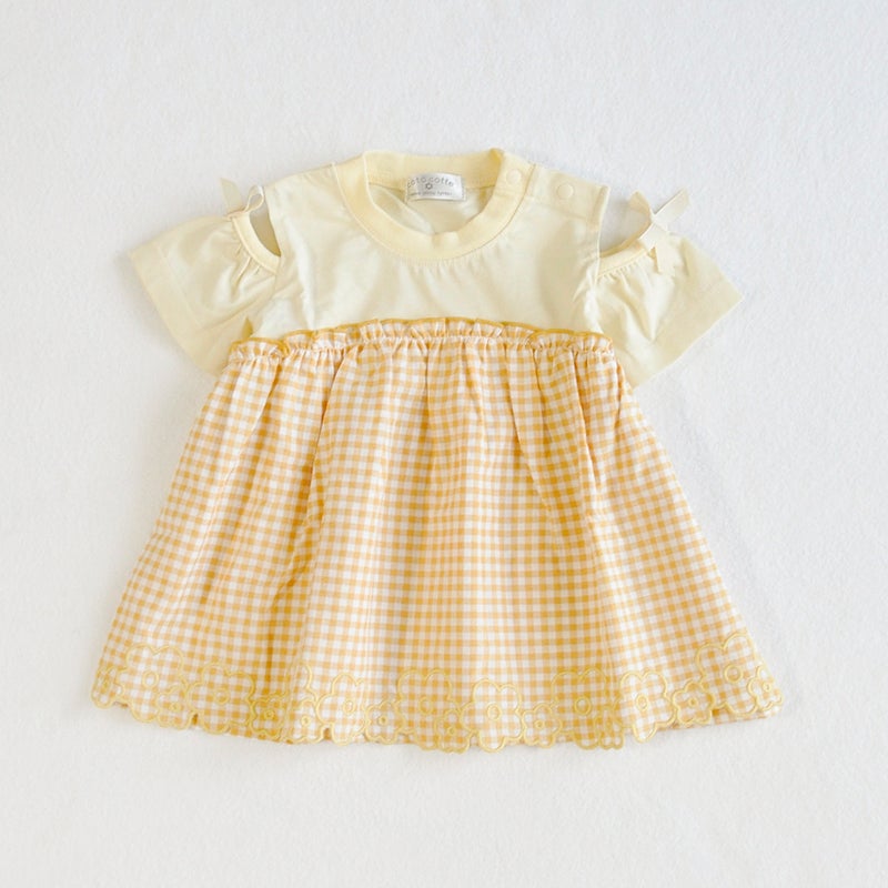 50％OFF】［coto cotte］カッティングフラワー刺繍Tシャツ キッズ