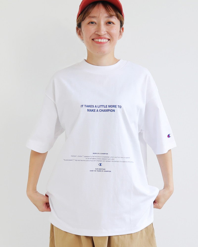 ［Champion］ショートスリーブルーズTシャツ