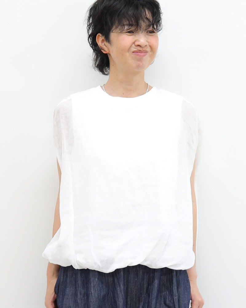 ［UNPLE］レイヤーバルーンTシャツ