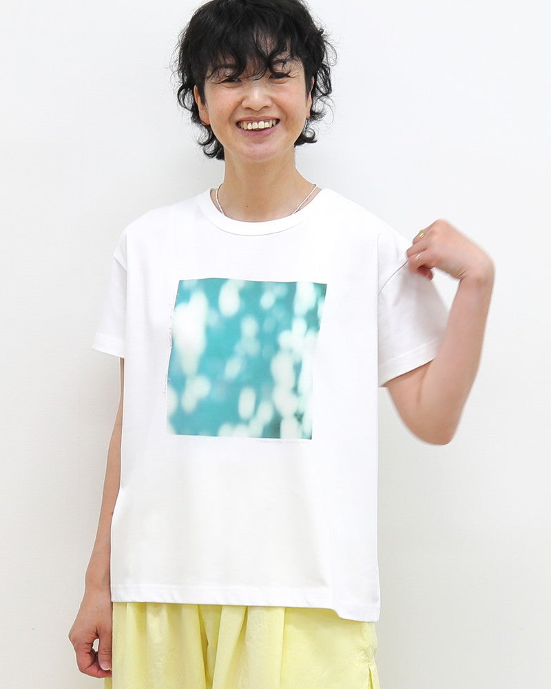 ［UNPLE］フォトプリントTシャツ