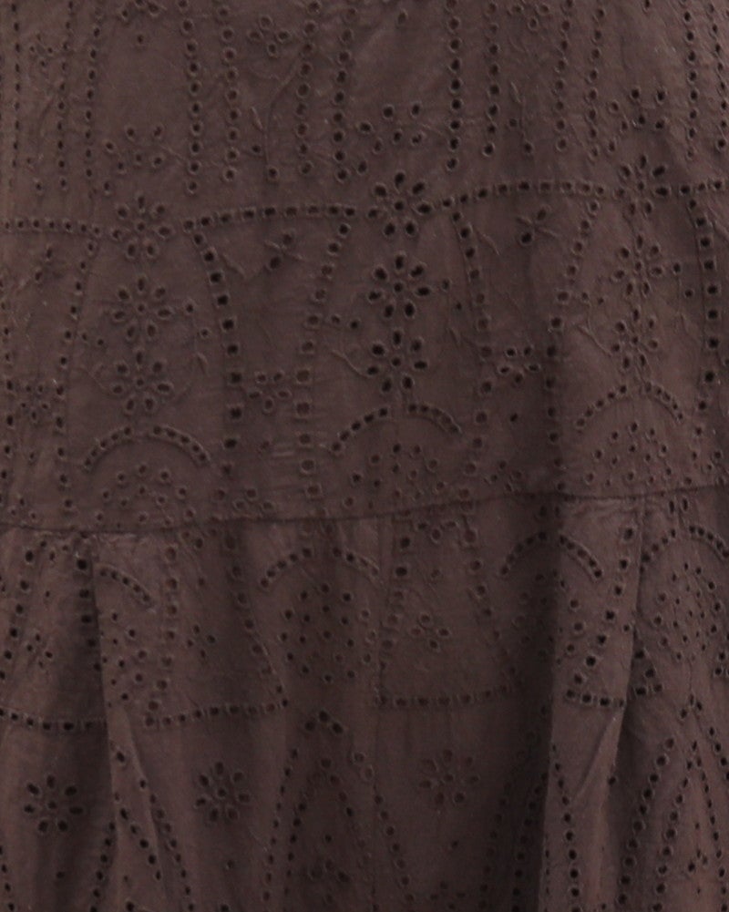 UNPLE］カットワーク刺繍サロペット／アンプル ｜オンセブンデイズ