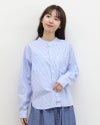  ［FURALI］ブロードギンガムワークシャツ〈一部WEB限定カラー〉