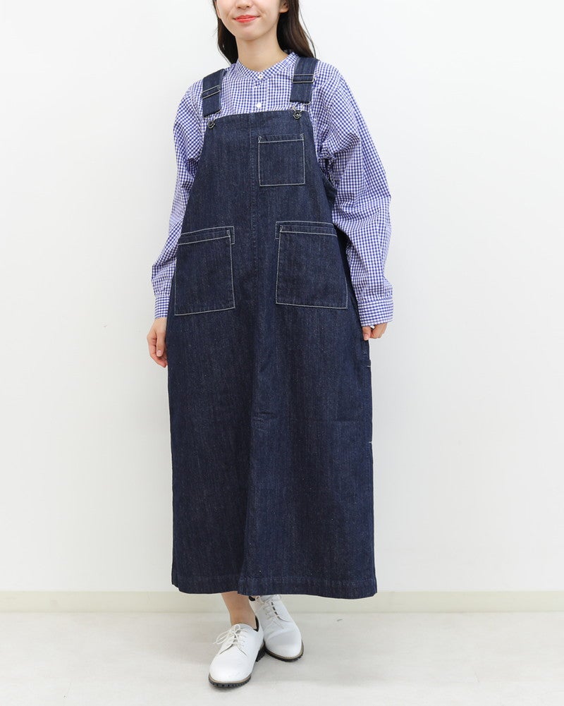  ［FURALI］ブロードギンガムワークシャツ〈一部WEB限定カラー〉