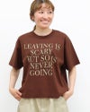 ［ON SEVEN DAYS］ワイド波ロゴプリントTシャツ