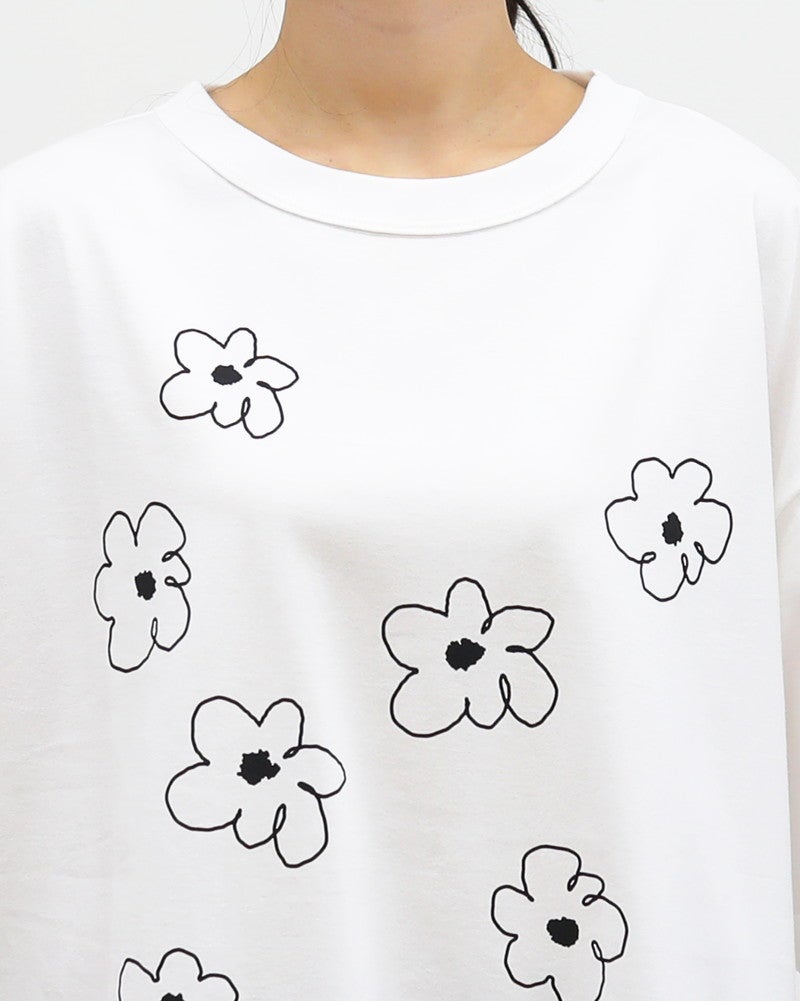 mao made］きれいめ天竺ANEMONE TEE／マオメイド ｜オンセブンデイズ