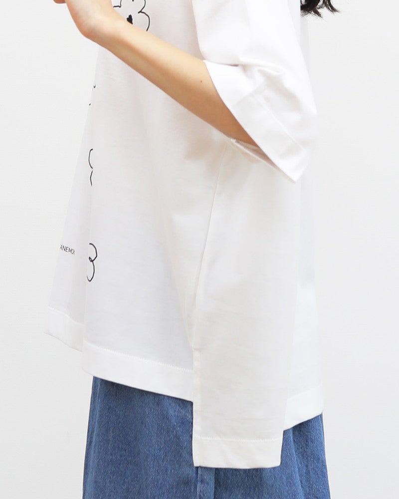 mao made］きれいめ天竺ANEMONE TEE／マオメイド ｜オンセブンデイズ