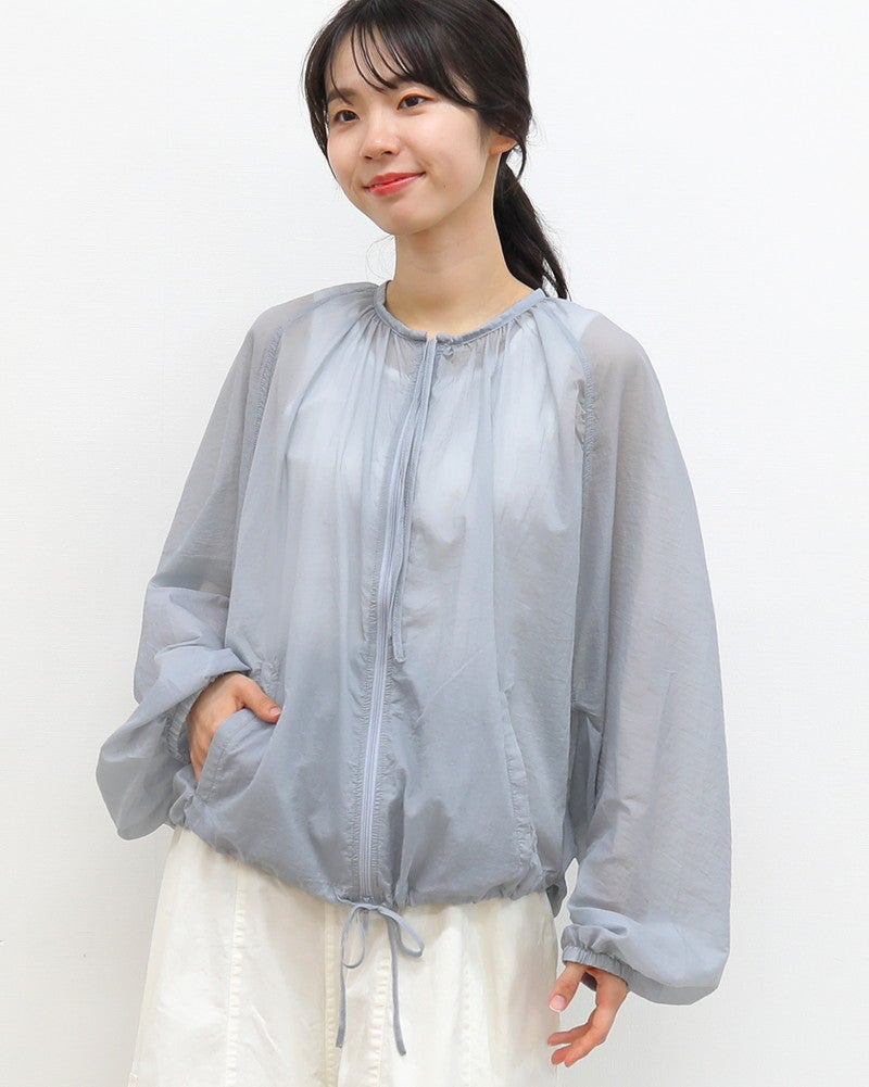 ［mao made］AIRナイロン撥水加工ブルゾン