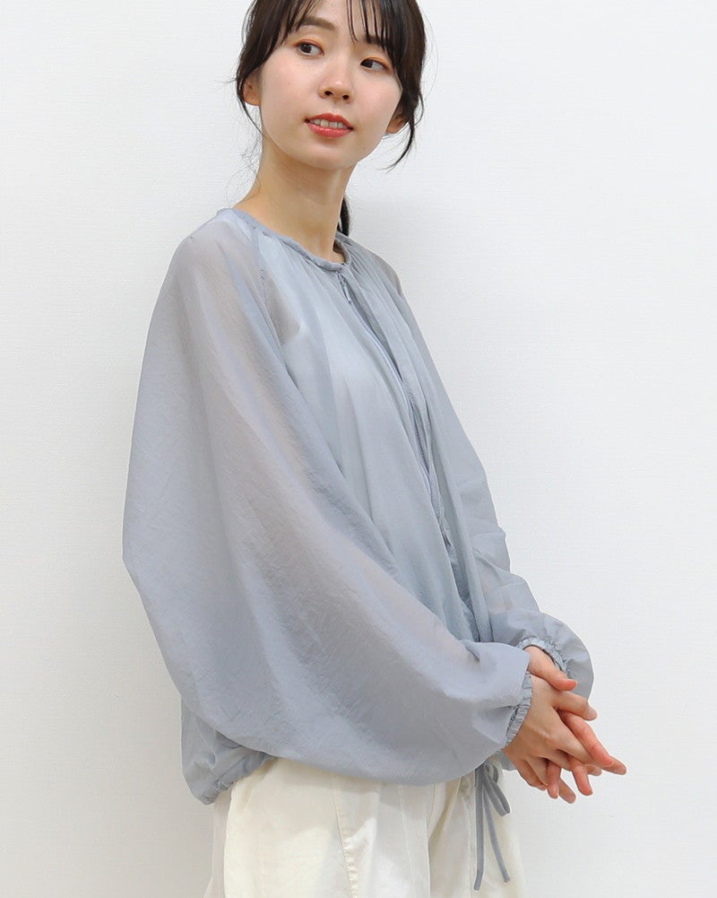 ［mao made］AIRナイロン撥水加工ブルゾン
