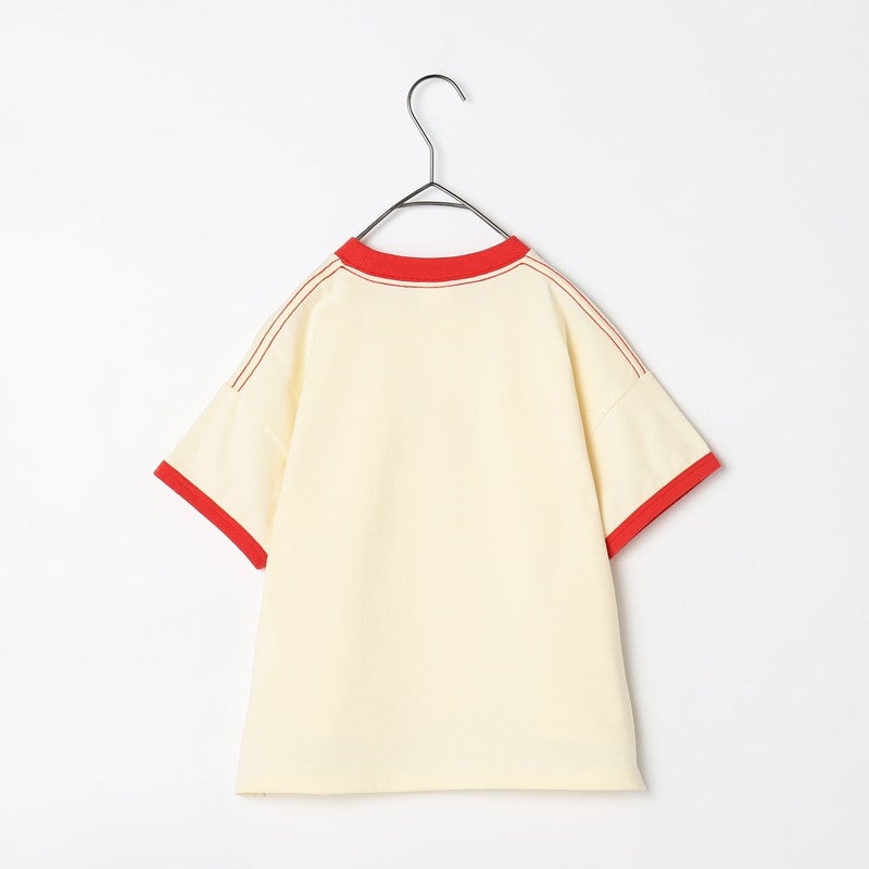 p.premier］いろんなアイスちょーだいグラフィックリンガーTシャツ