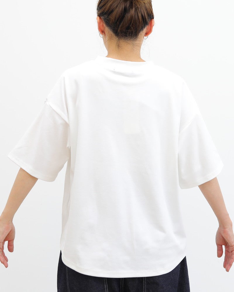 ［ON SEVEN DAYS］サークルプリントTシャツ