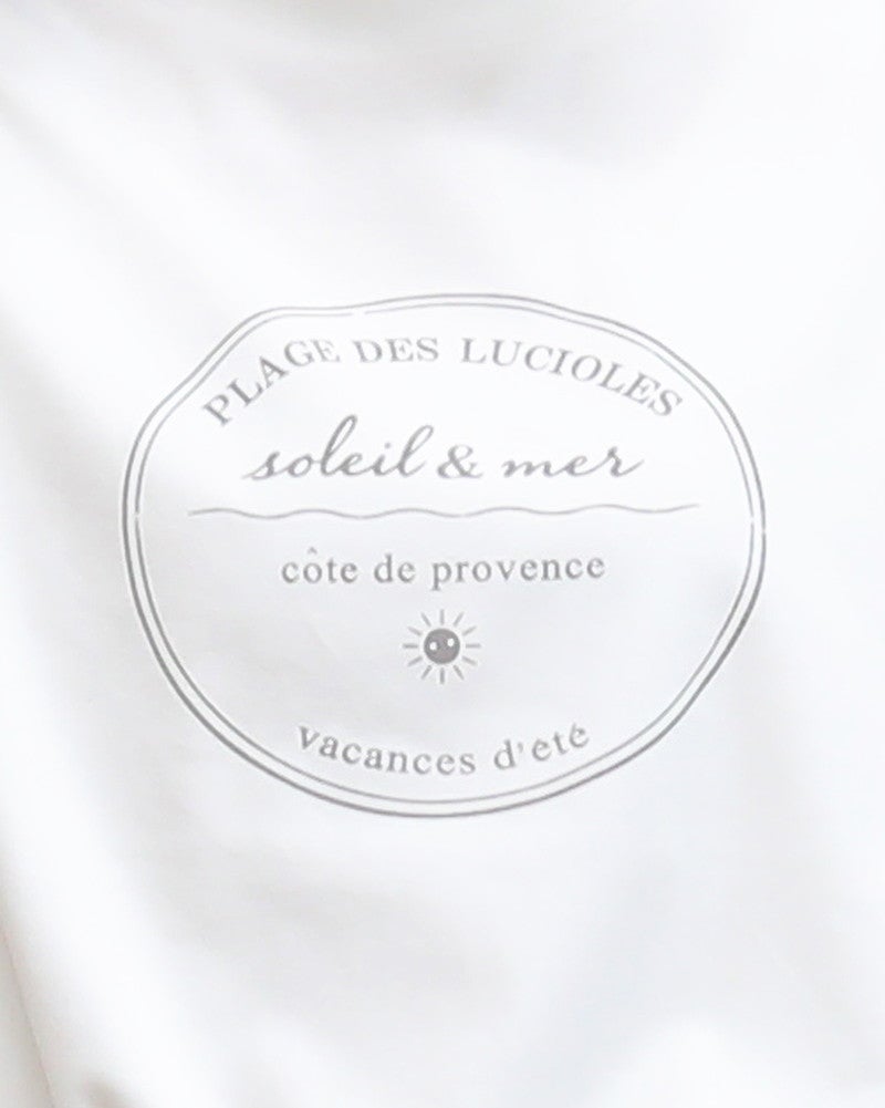 ［ON SEVEN DAYS］サークルプリントTシャツ