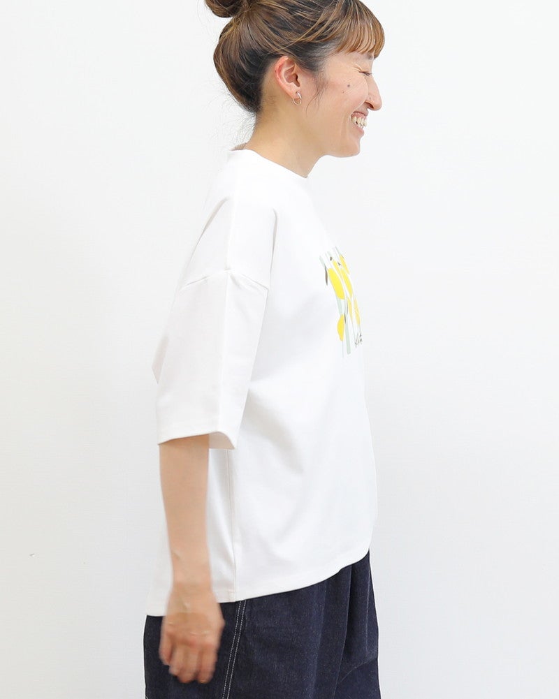 ［ON SEVEN DAYS］レモンプリントTシャツ