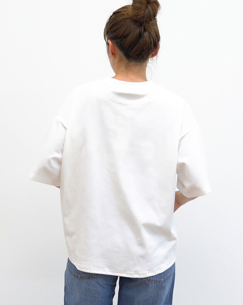 ［ON SEVEN DAYS］パラソルプリントTシャツ