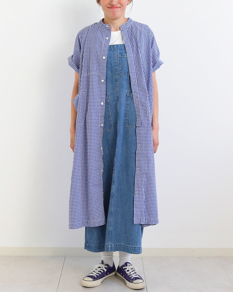 ［FURALI］ハーフスリーブワークワンピ〈一部WEB限定カラー〉