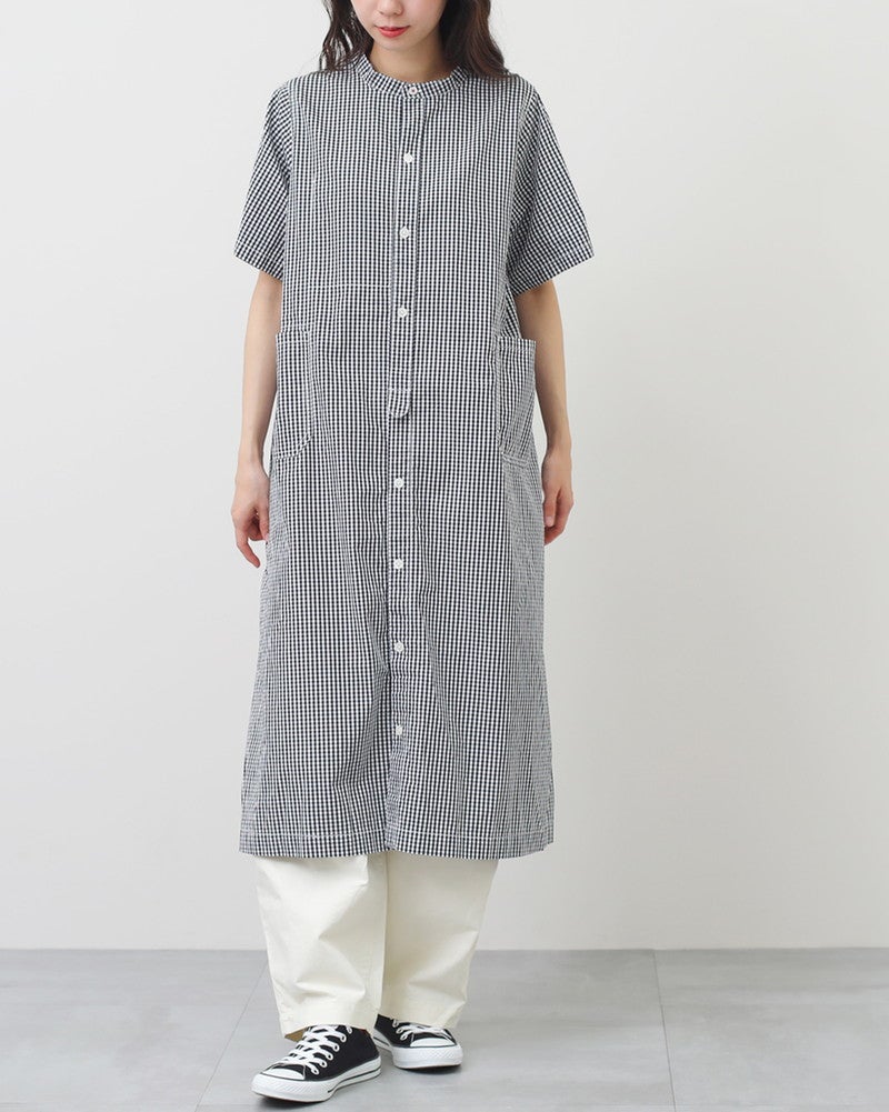 ［FURALI］ハーフスリーブワークワンピ〈一部WEB限定カラー〉