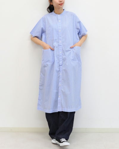 ［FURALI］ハーフスリーブワークワンピ〈一部WEB限定カラー〉