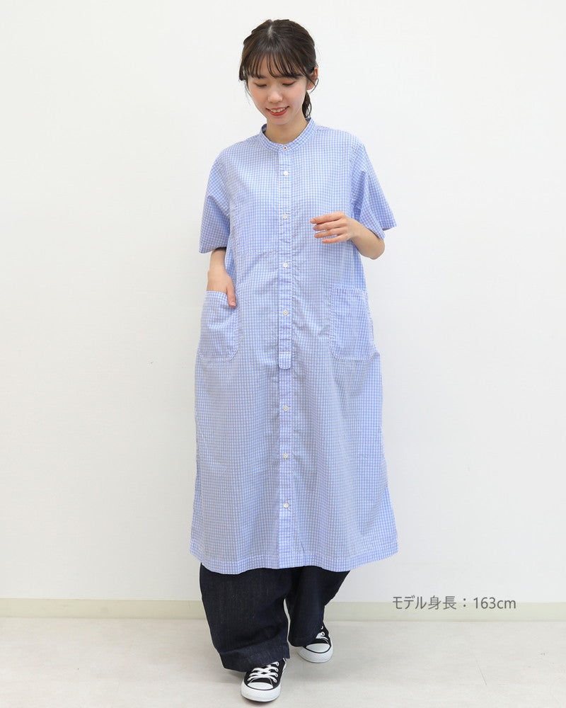 ［FURALI］ハーフスリーブワークワンピ〈一部WEB限定カラー〉