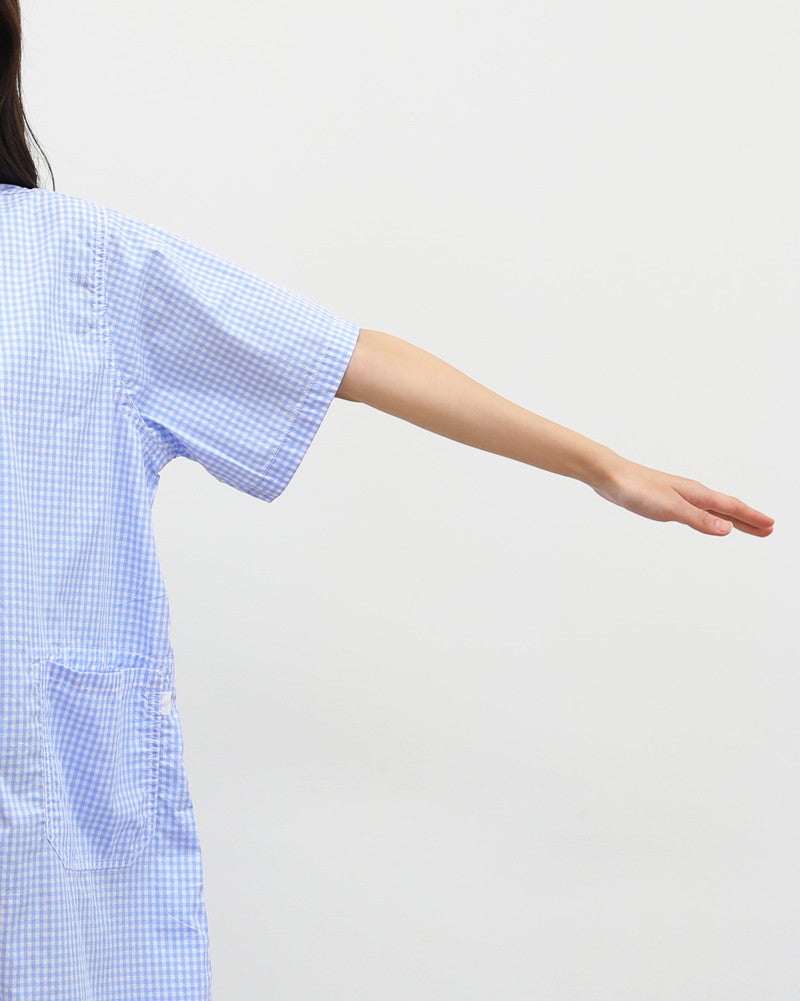 ［FURALI］ハーフスリーブワークワンピ〈一部WEB限定カラー〉