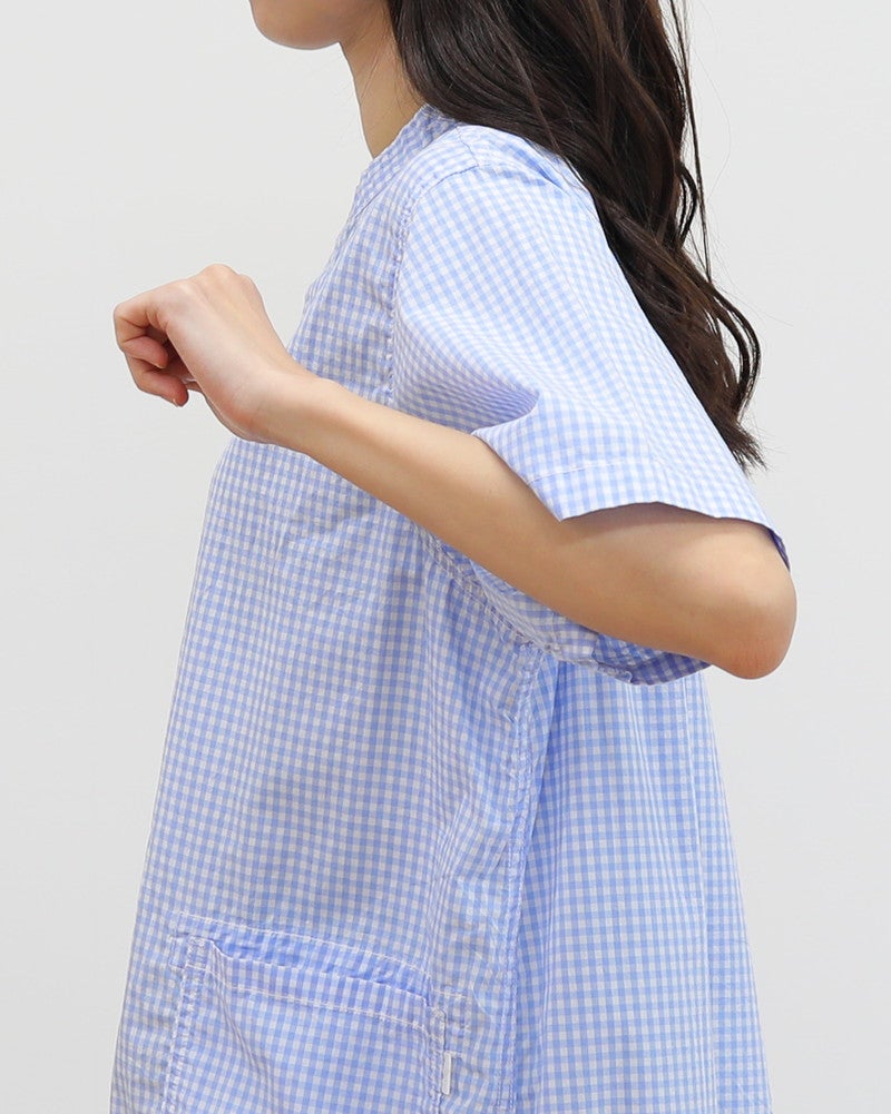 ［FURALI］ハーフスリーブワークワンピ〈一部WEB限定カラー〉