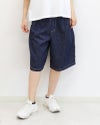 ［NATURAL LAUNDRY］7oz綿ヘンプデニムペインターハーフパンツ
