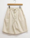 ［NATURAL LAUNDRY］7oz綿ヘンプデニムペインターハーフパンツ