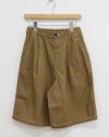 ［NATURAL LAUNDRY］7oz綿ヘンプデニムペインターハーフパンツ