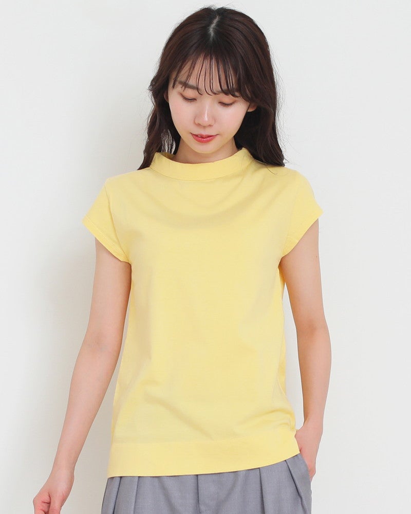 LAITERIE］フレンチスリーブプルオーバー シーズンカラー〈38/40サイズ